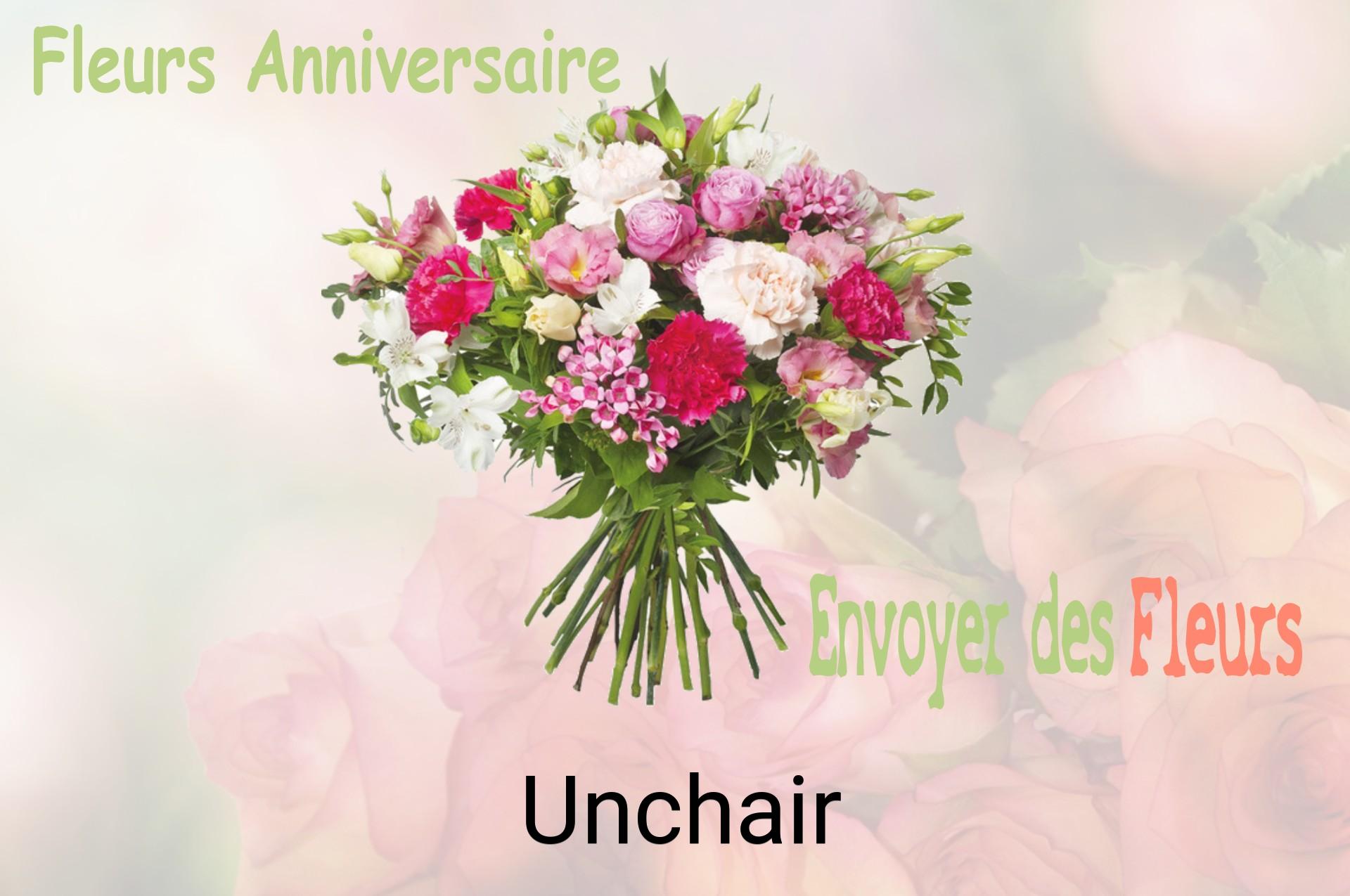 Bouquet de fleurs d’anniversaire livré à Unchair